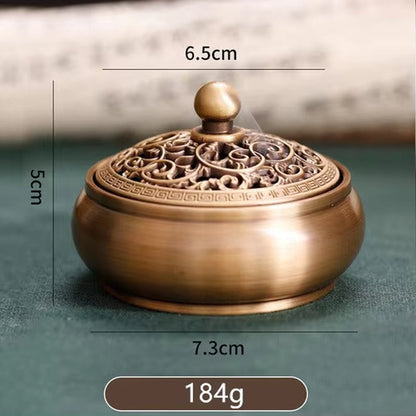 Brass Chinese Antique Incense Burner Household Room Aroma Diffuser Frame Aroma Diffuser Home Decoration