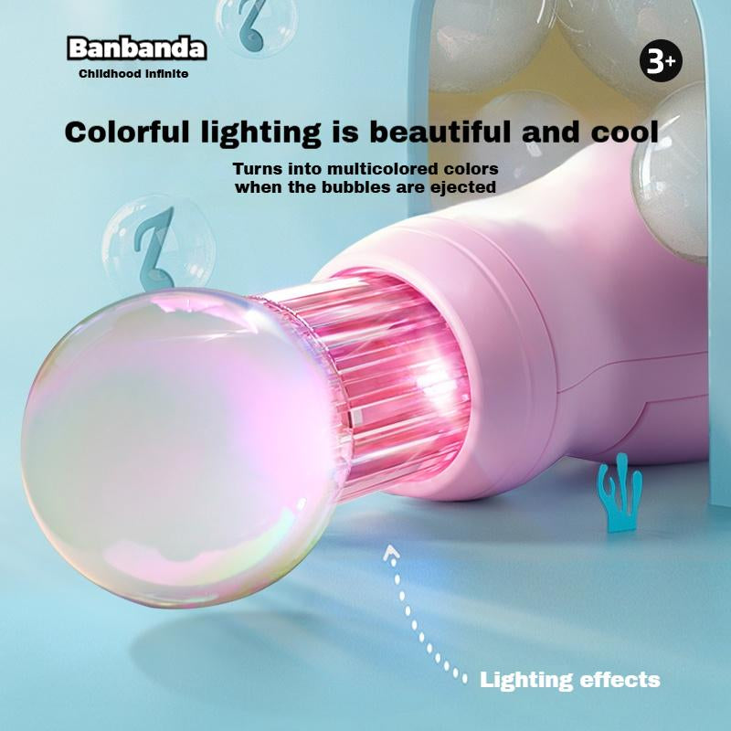 Máquina de Burbujas con Niebla Elástica | Juguete Interactivo