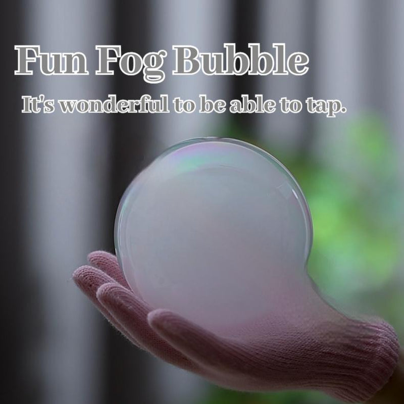 Máquina de Burbujas con Niebla Elástica | Juguete Interactivo